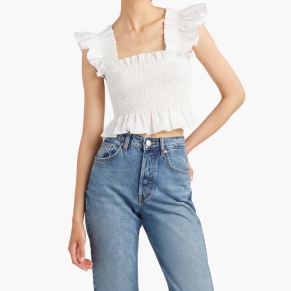Hill House Tops - Hill House Paz Crop Top